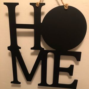 Wood Home Door Sign